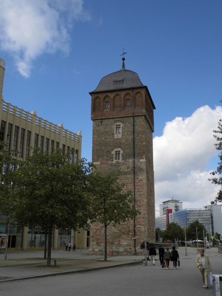 Der Chemnitzer Rote Turm am 19.08.14