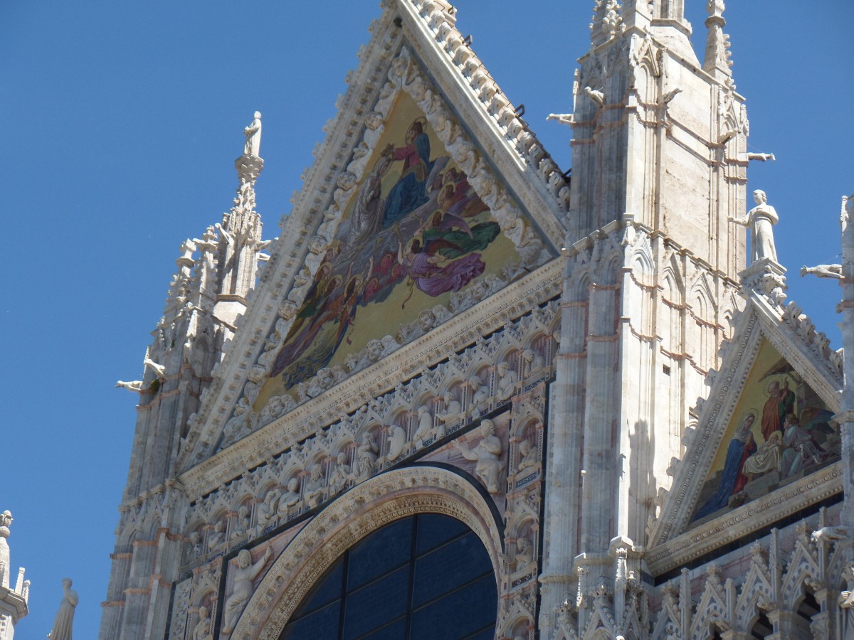 der Dom in Sienna, Foto am 20.5.2014
