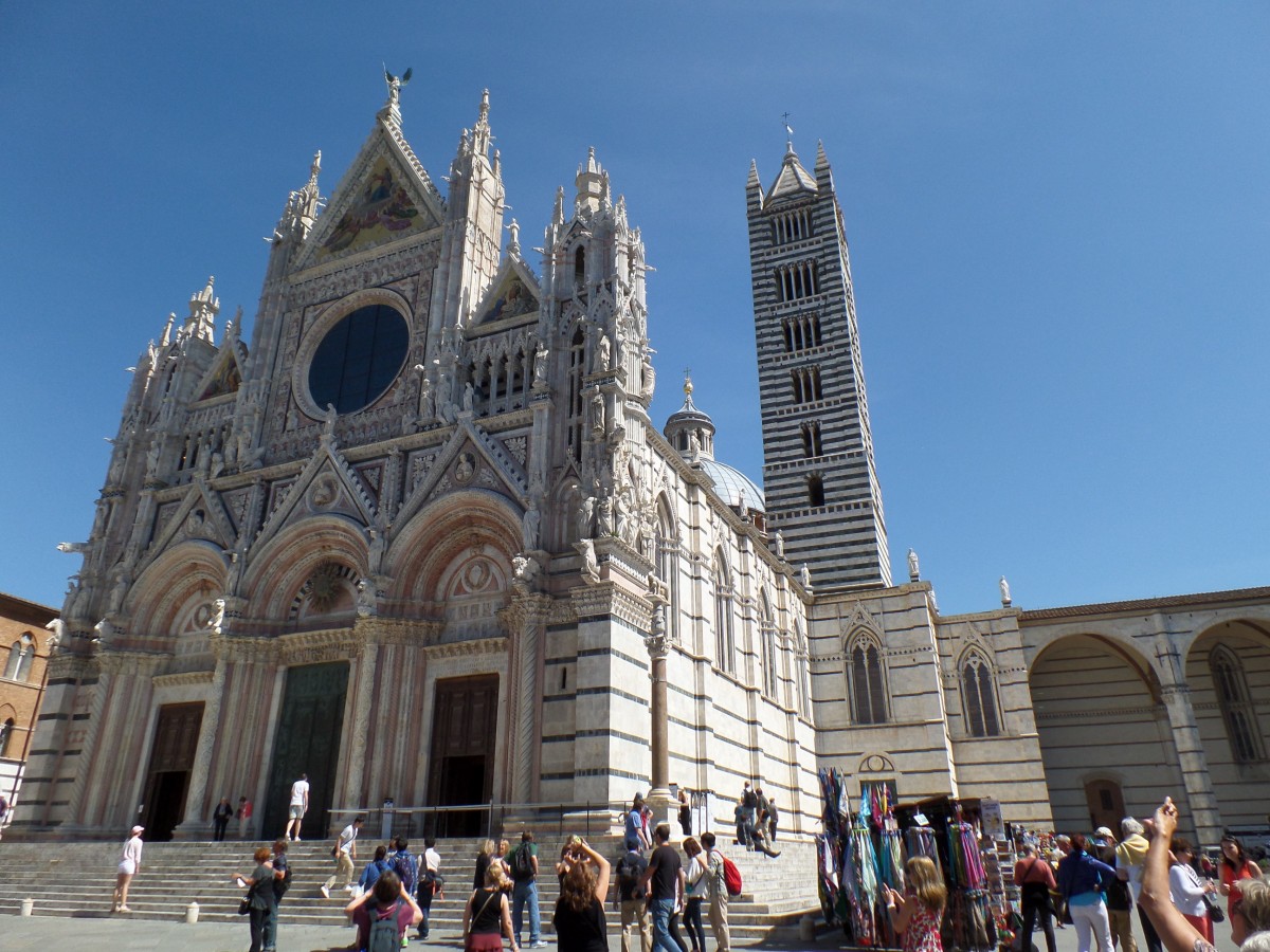 der Dom in Sienna, Foto am 20.5.2014
