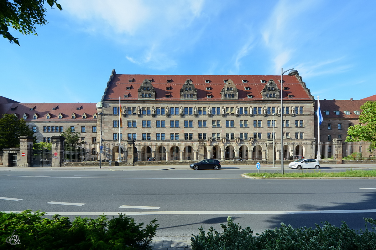 Der Justizpalast in Nrnberg wurde zwischen 1909 und 1916 erbaut. (Juni 2019)