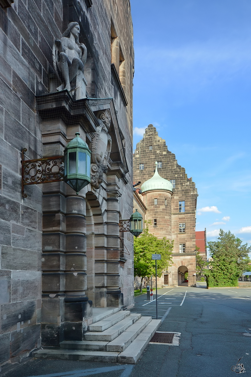 Der Justizpalast in Nrnberg wurde zwischen 1909 und 1916 erbaut. (Juni 2019)