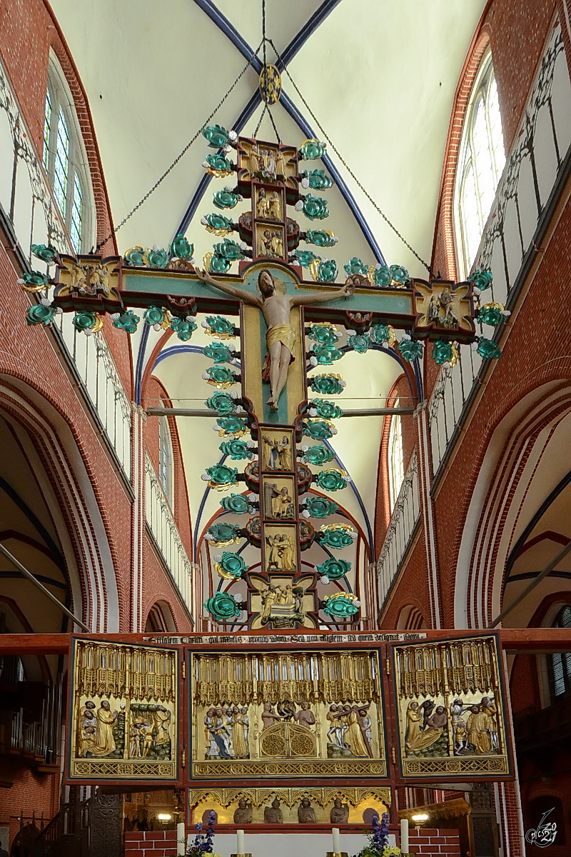 Der Laienaltar im Doberaner Mnster. (September 2013)