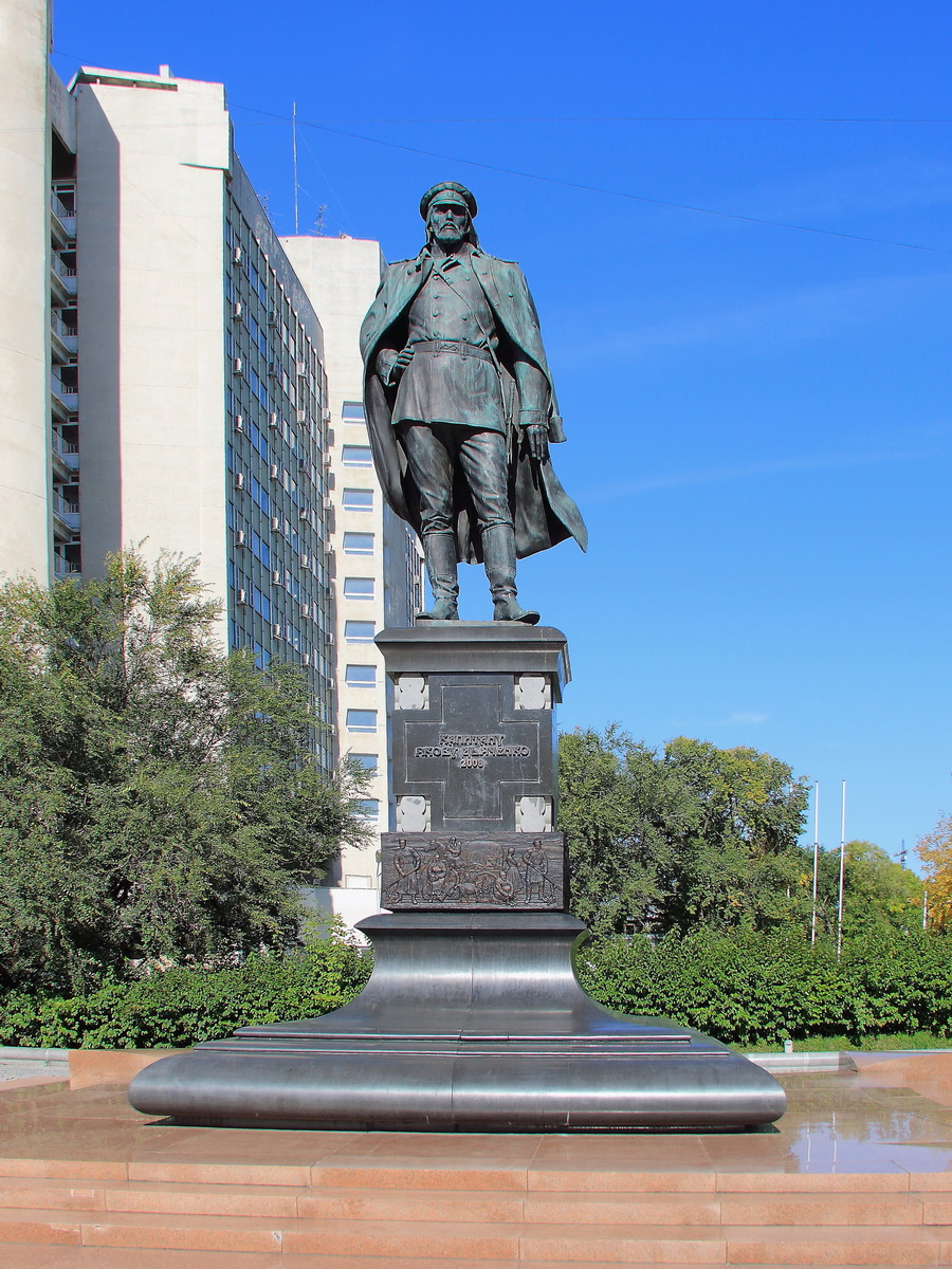 Der Namensgeber fr die Stadt Chabarowsk am 23. September 2017