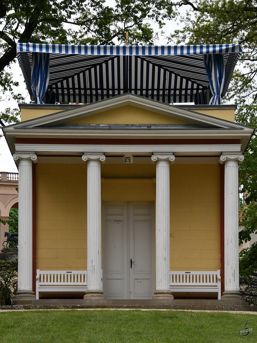 Der Pomonatempel auf dem Pfingstberg in Potsdam. (April 2018)