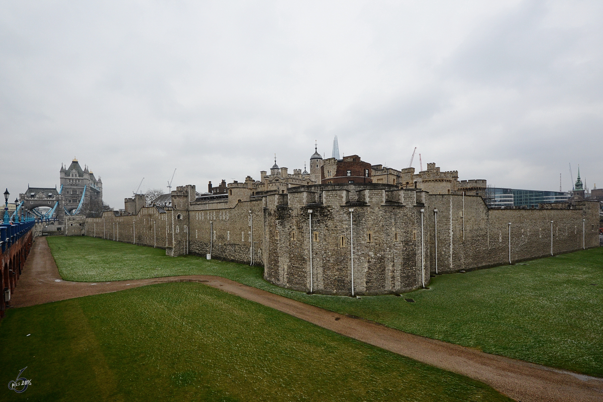 Der Tower von London. (Mrz 2013)