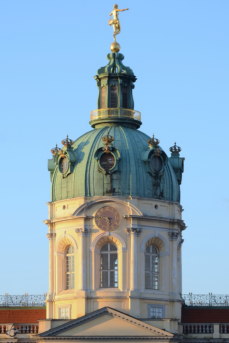 Der Turm von Schloss Charlottenburg. (Berlin, Oktober 2013)