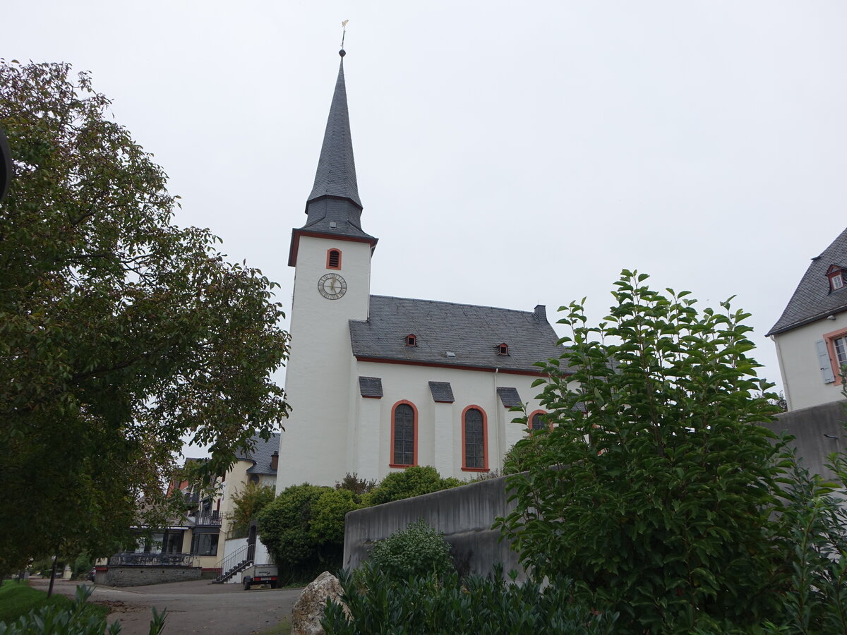 Detzem, Pfarrkirche Agritius, erbaut von 1735 bis 1736 (09.10.2025)