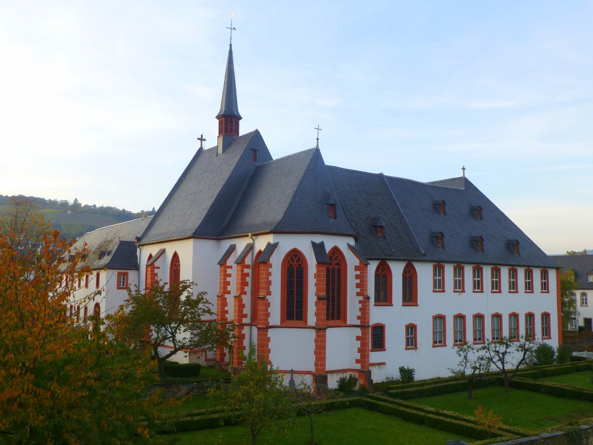 Deutschland, Rheinland-Pfalz, Landkreis Bernkastel-Wittlich, Kues an der Mosel, Sankt Nikolaus Hospital (Cusanus-Stift). 31.10.2014