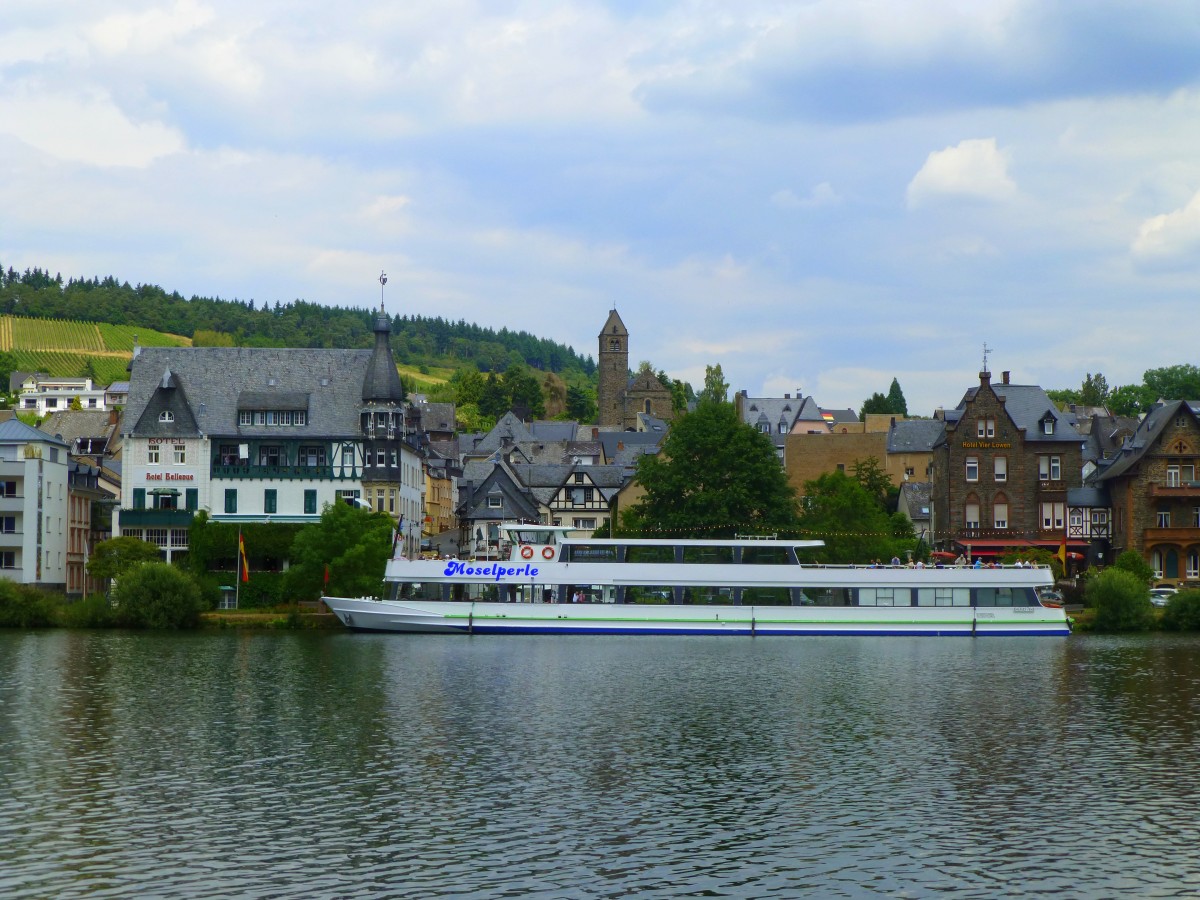 Deutschland, Rheinland-Pfalz, Landkreis Bernkastel-Wittlich, Traben-Trarbach an der Mosel. 24.06.2014