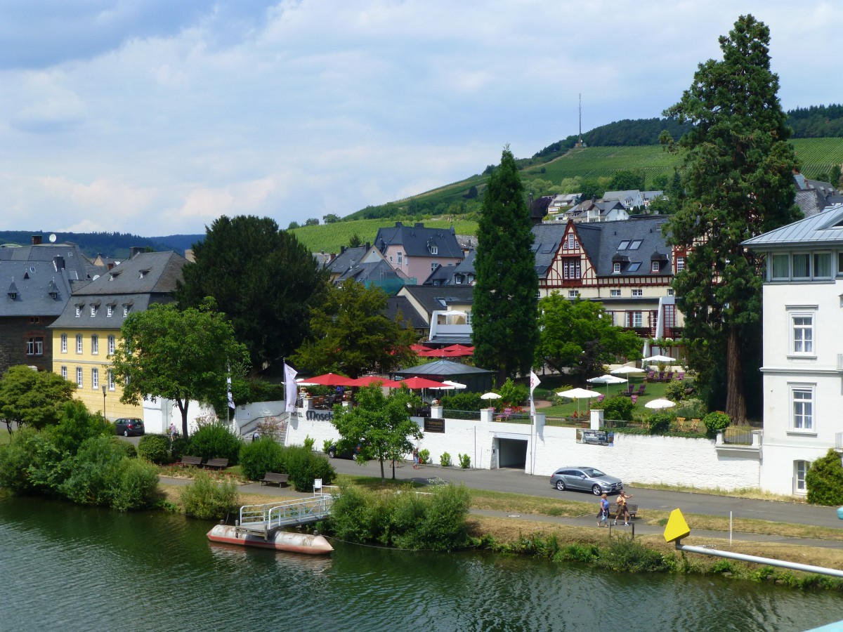 Deutschland, Rheinland-Pfalz, Landkreis Bernkastel-Wittlich, Traben-Trarbach an der Mosel. 24.06.2014