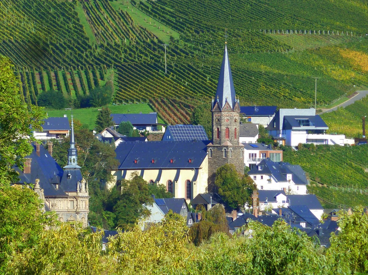 Deutschland, Rheinland-Pfalz, Lieser an der Mosel. 18.10.2014