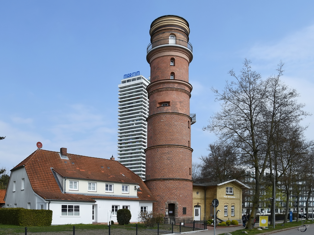 Deutschlands dienstltester Leuchtturm steht in Travemnde und ist heute ein Museum. (April 2019)