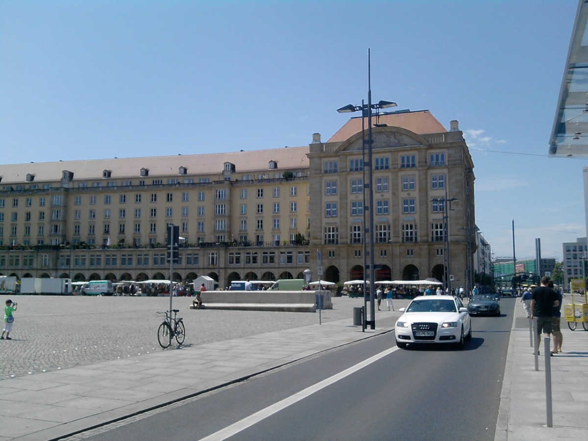 Die Altmarkt Galerie von Dresden am 16.06.2012