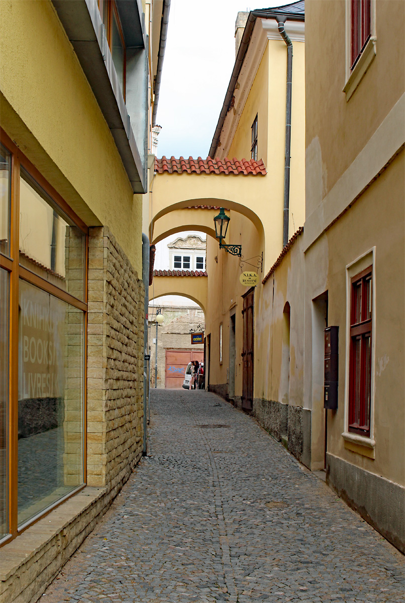 Die Altstadt von Kutn Hora ist grtenteils in einem recht guten Zustand, viele kleine Gsschen laden zum gemtlichen Bummel ein. 11.10.2017