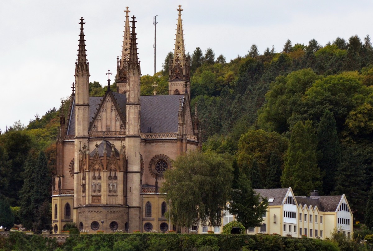 Die Apollinariskirche in Remagen am Rhein am 21,09.2013 gesehen.