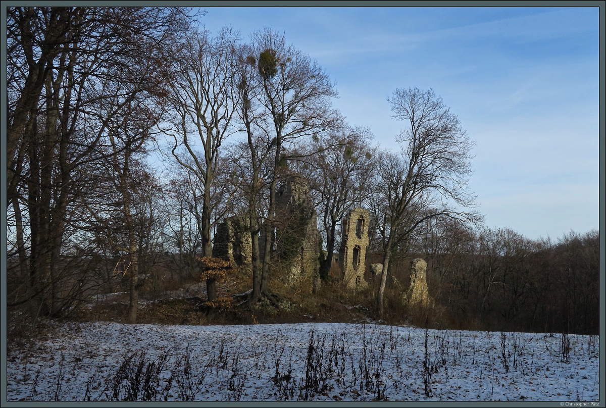 Die aus dem 11. Jahrhundert stammende Stecklenburg ist eine von zwei Burgruinen bei Stecklenberg. Im 18. Jahrhundert verfiel die Anlage immer mehr und wurde als Steinbruch benutzt. 19.01.2019