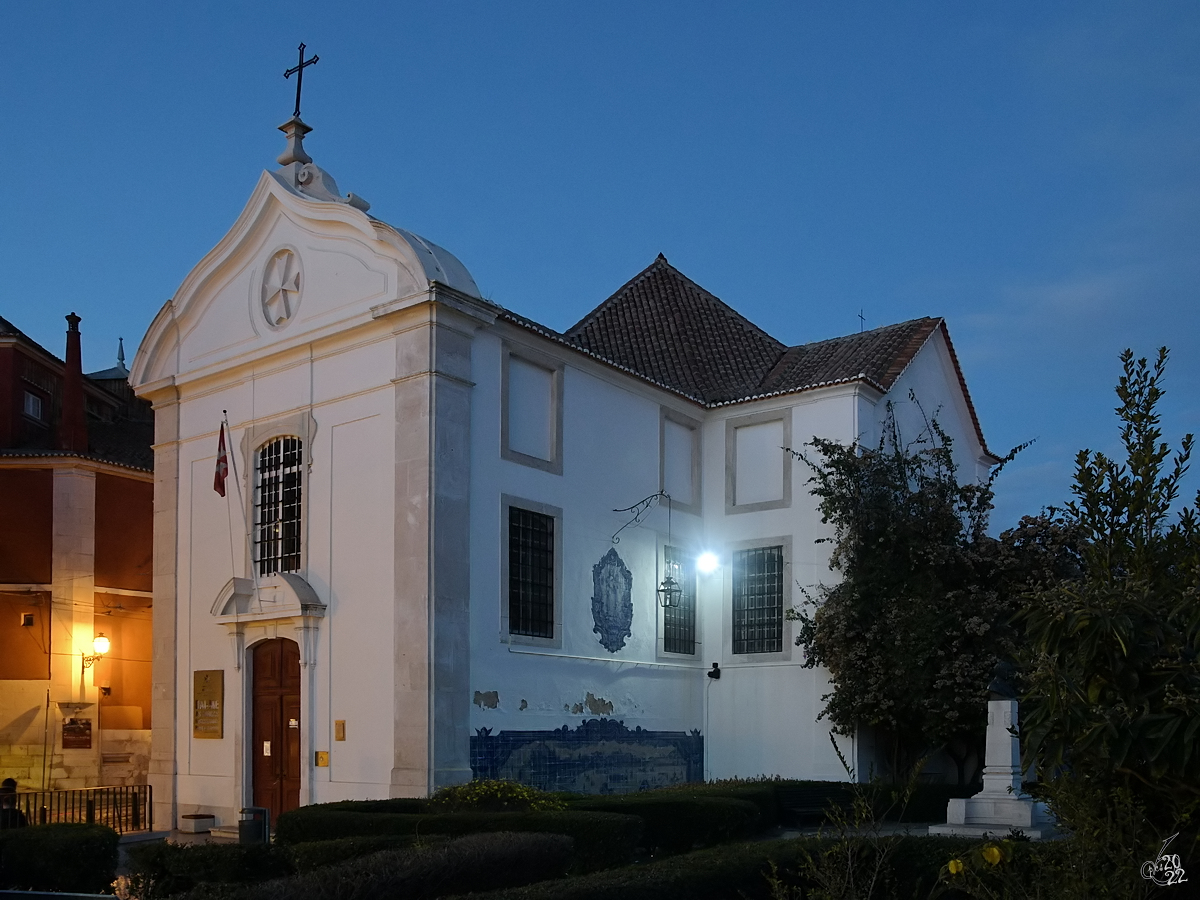 Die im barocken Stil erbaute Igreja de Santa Luzia stammt aus dem 18. Jahrhundert. (Januar 2017)