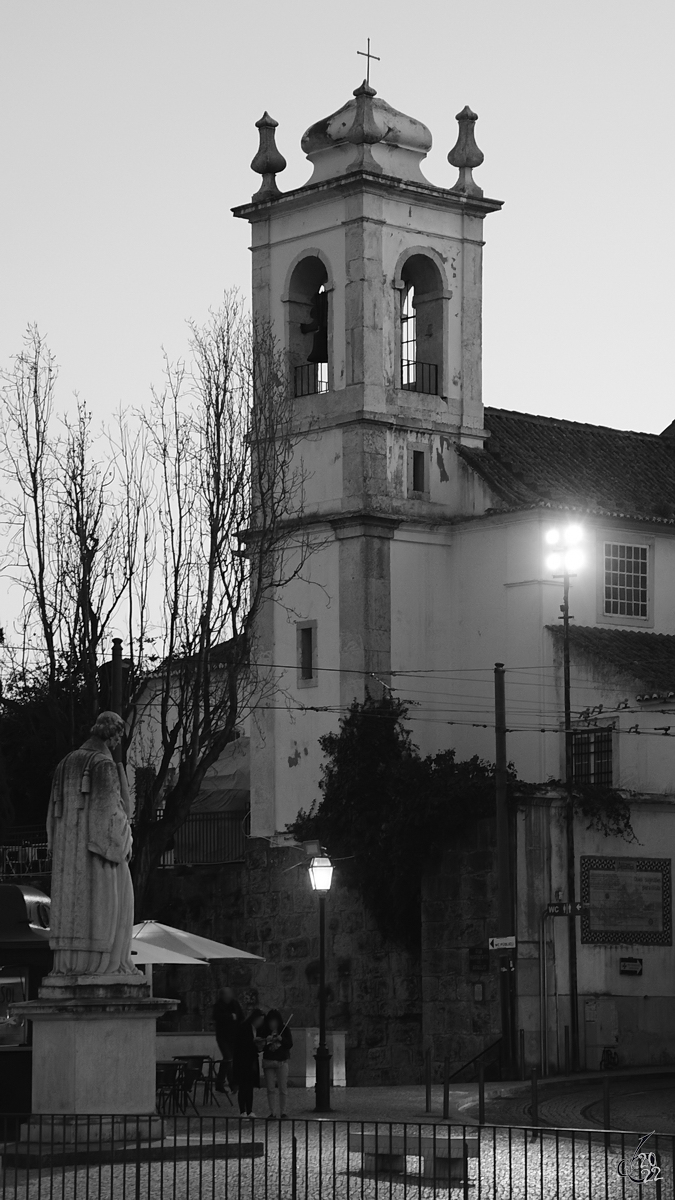 Die im barocken Stil erbaute Igreja de Santa Luzia stammt aus dem 18. Jahrhundert. (Januar 2017)