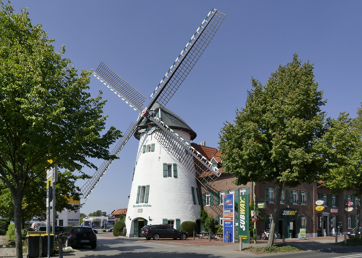 Die  Blancken-Mühle  in Erkelenz - 29.08.2017