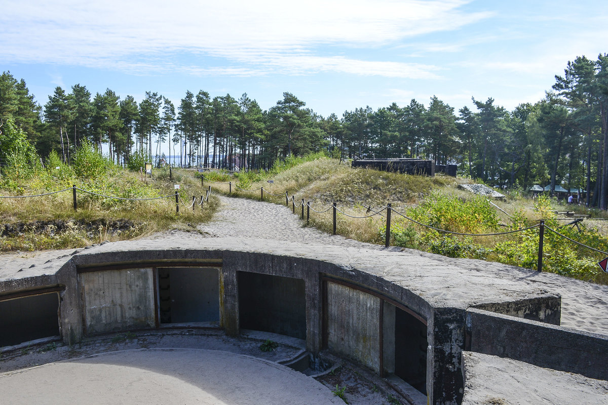 Die Blcher Bunkeranlage stammt aus den 1930er-Jahren und ist nach Feldmarschall Blcher benannt. Aufnahme: 21. August 2020.