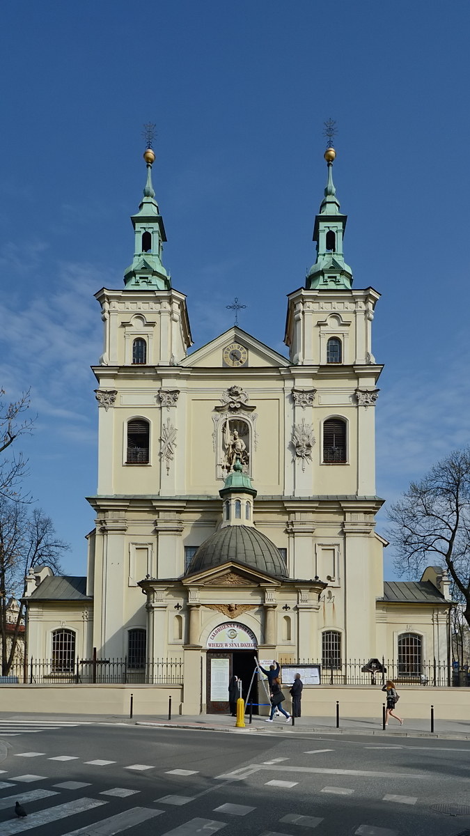 Die Floriansbasilika wurde in den Jahren 1657 bis 1684 im barocken Stil (wieder auf)gebaut. (April 2014)