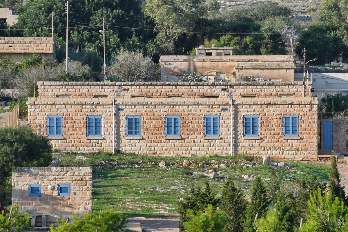 Die fr Malta typischen lndlichen Gebude. (Oktober 2017)