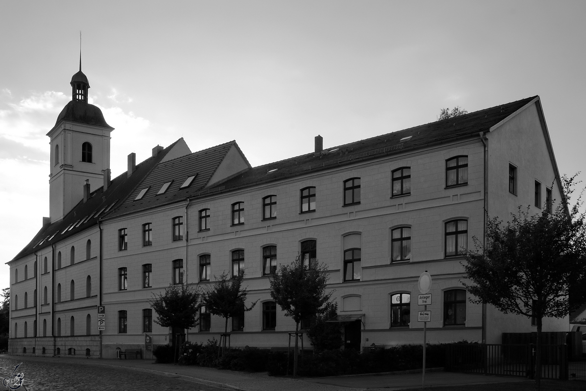 Die Garnisonskirche oder auch Heilig-Geist-Kirche wurde fr die preuische Garnison 1738 im barocken Stil neu erbaut, diente aber ab 1854 keinen kirchlichen Zwecken mehr. (August 2013)