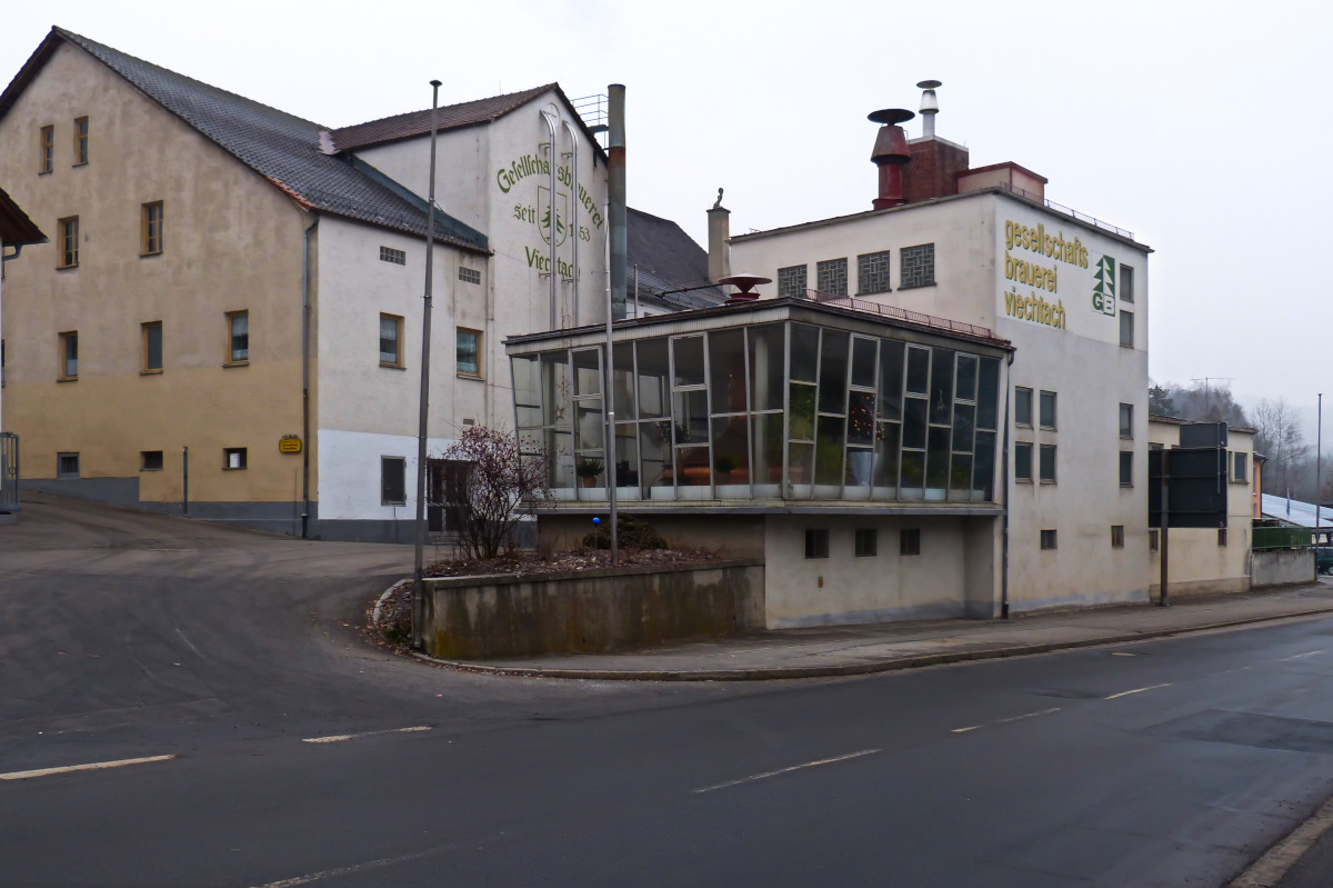 Die Gesellschaftsbrauerei in Viechtach am 02.01.2017