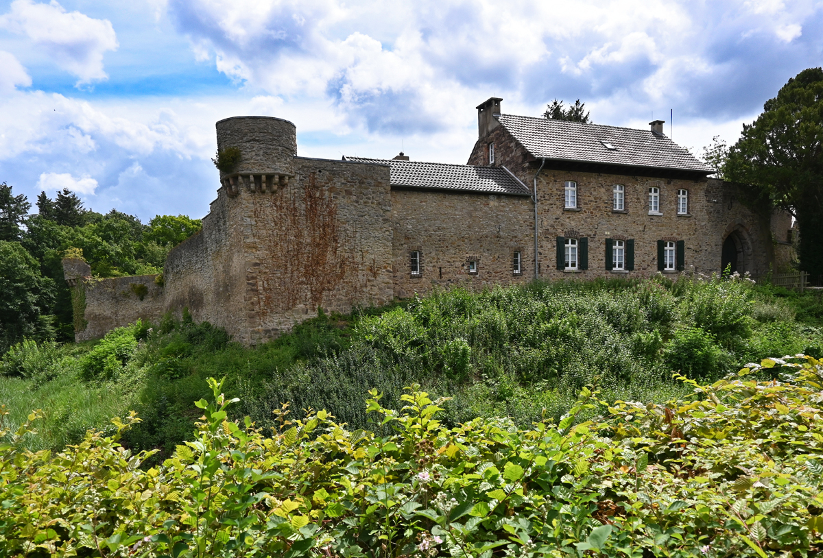 Die Hardtburg im Wald bei Euskirchen-Stotzheim - 26.07.2020