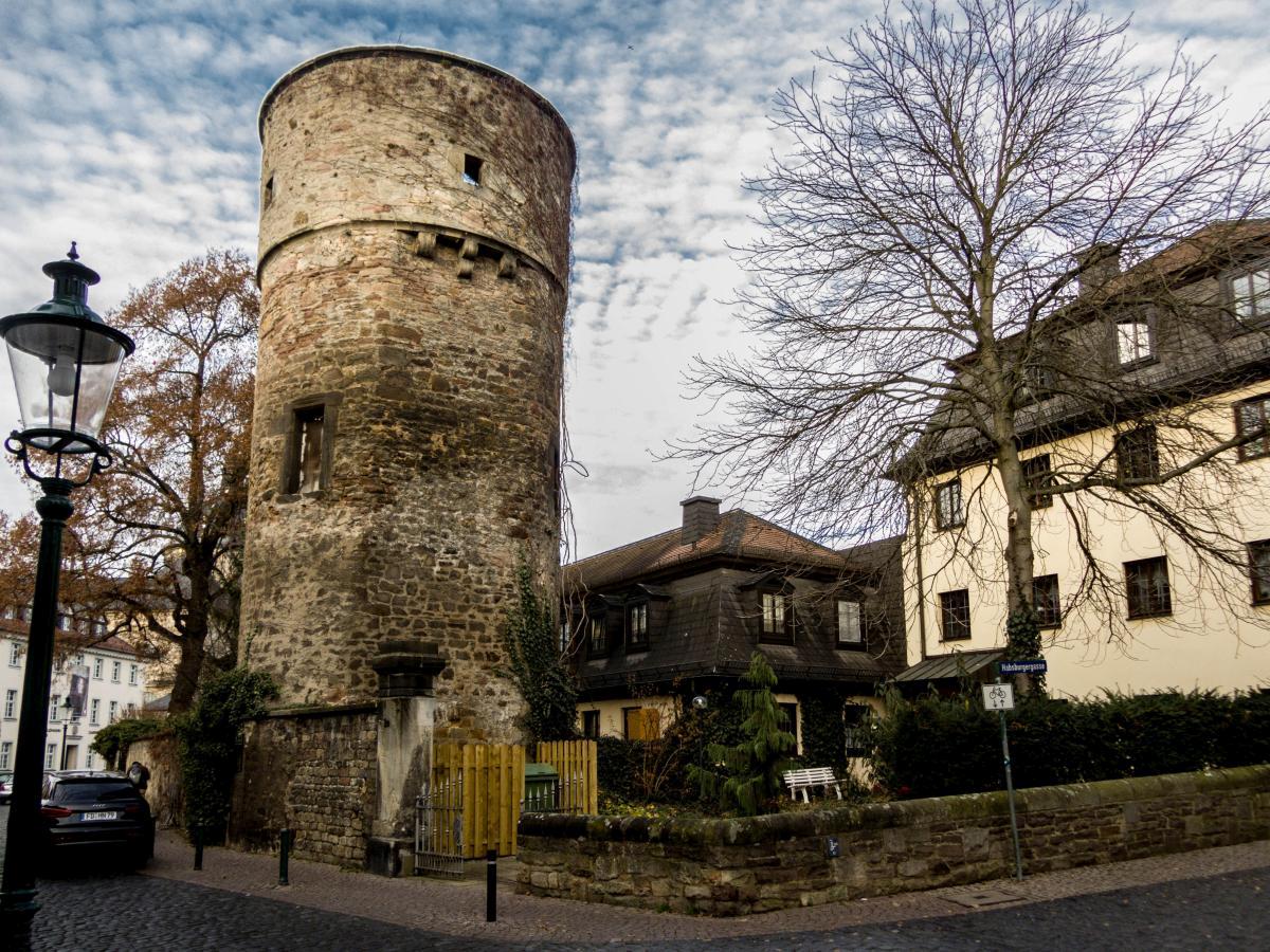 Die Hexenturm in Fulda. Aufnahmezeit: 24.11.2012