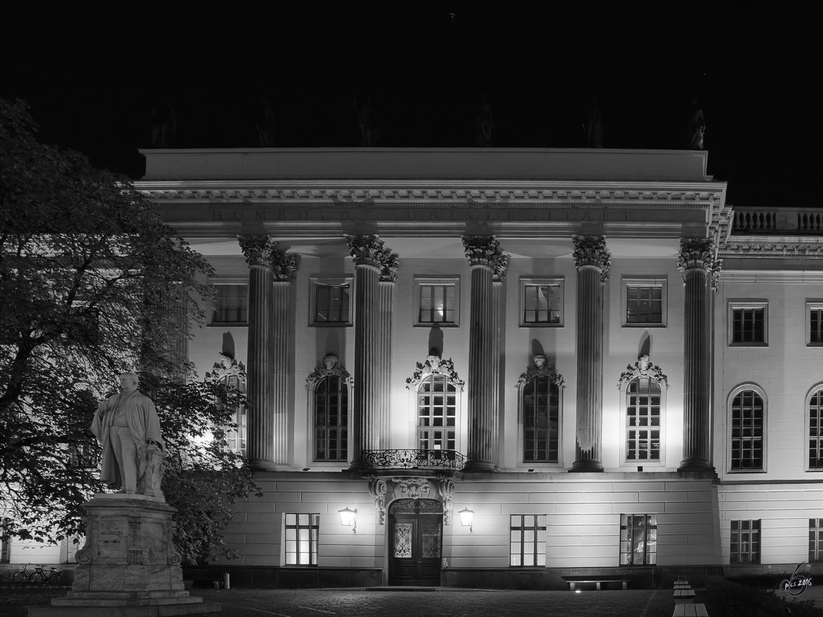 Die Humboldt-Universitt in Berlin-Mitte. (November 2014)