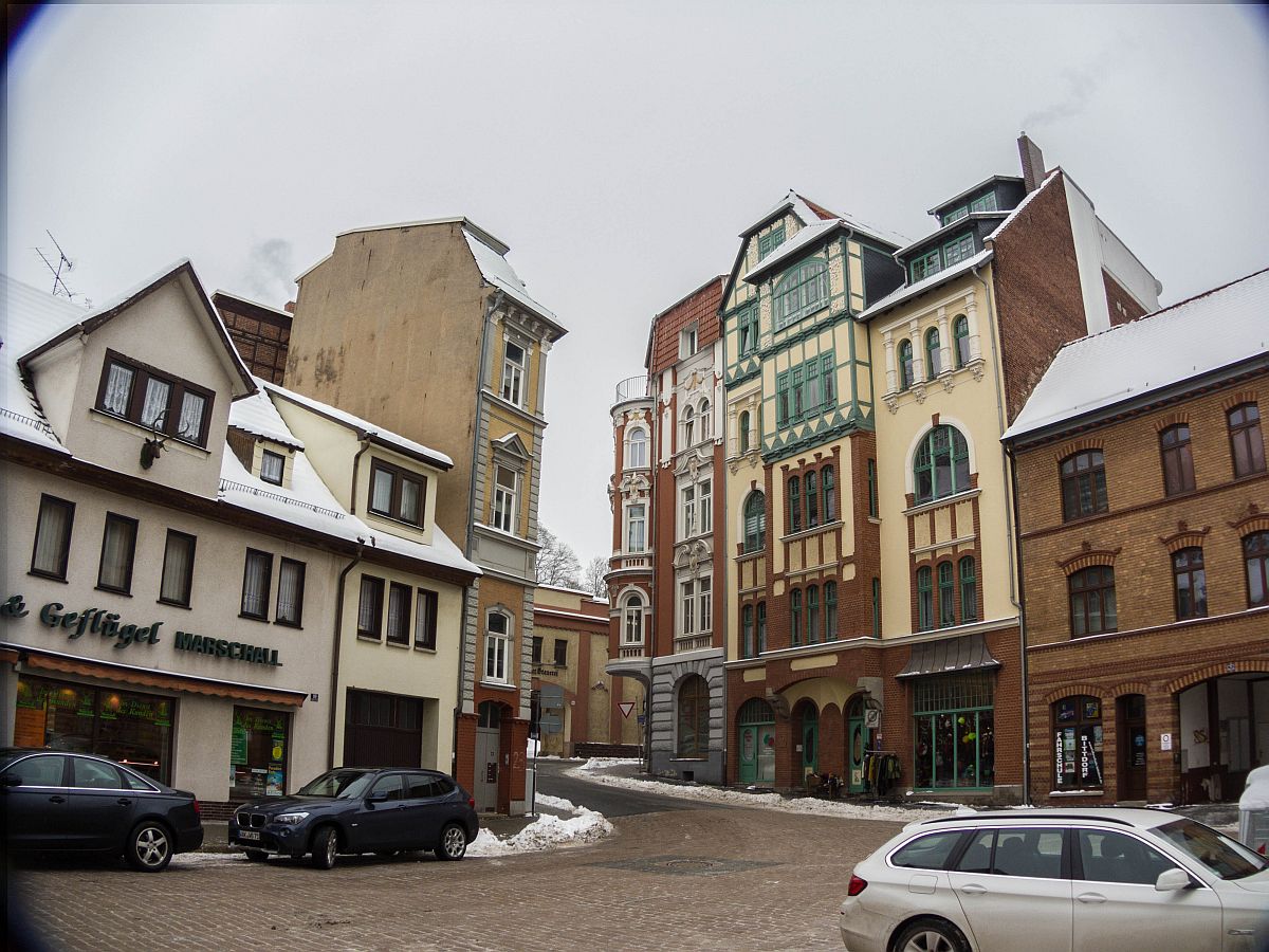 Die Innenstadt von Eisenach (25.01.2013)