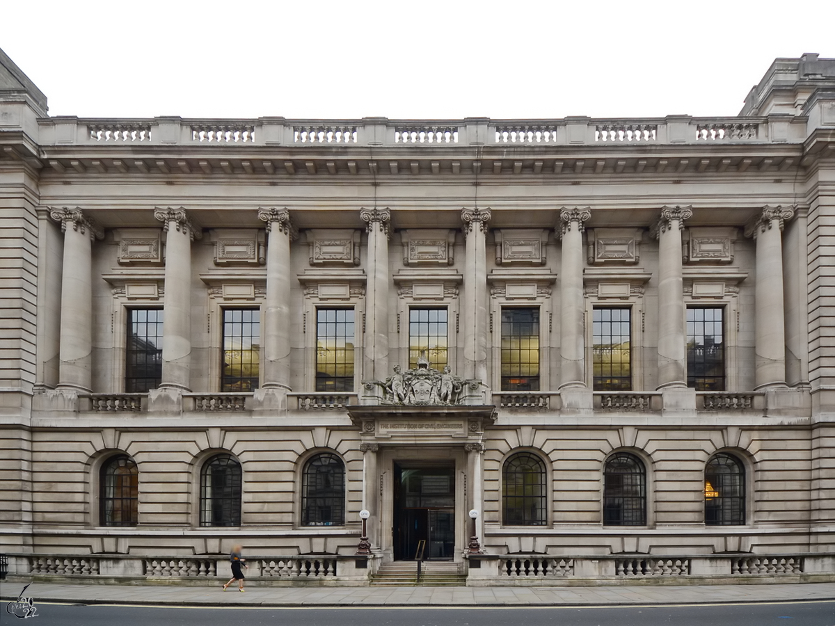 Die Institution of Civil Engineers (ICE) ist eine Vereinigung von Bauingenieuren mit Sitz in London. (September 2013)