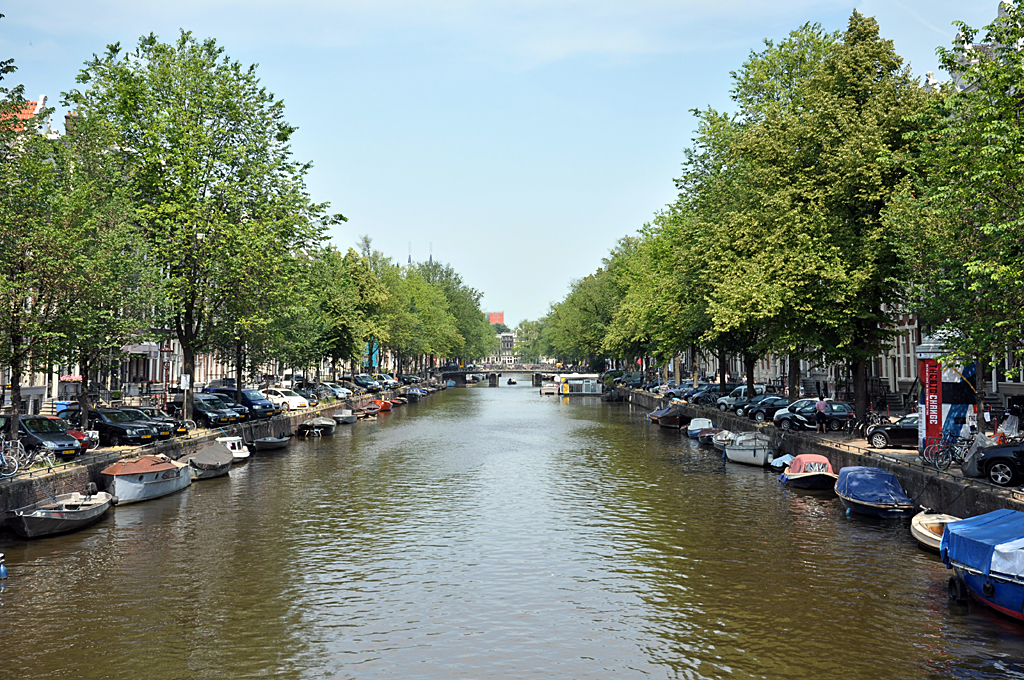Die  Keizersgracht  in Amsterdam - 23.07.2013