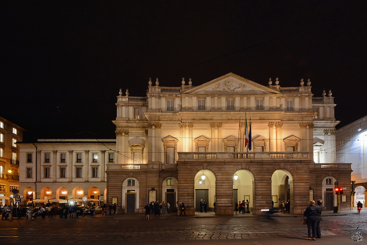 Die Mailnder Scala ist eines der bekanntesten und bedeutendsten Opernhuser der Welt. (Juni 2014)