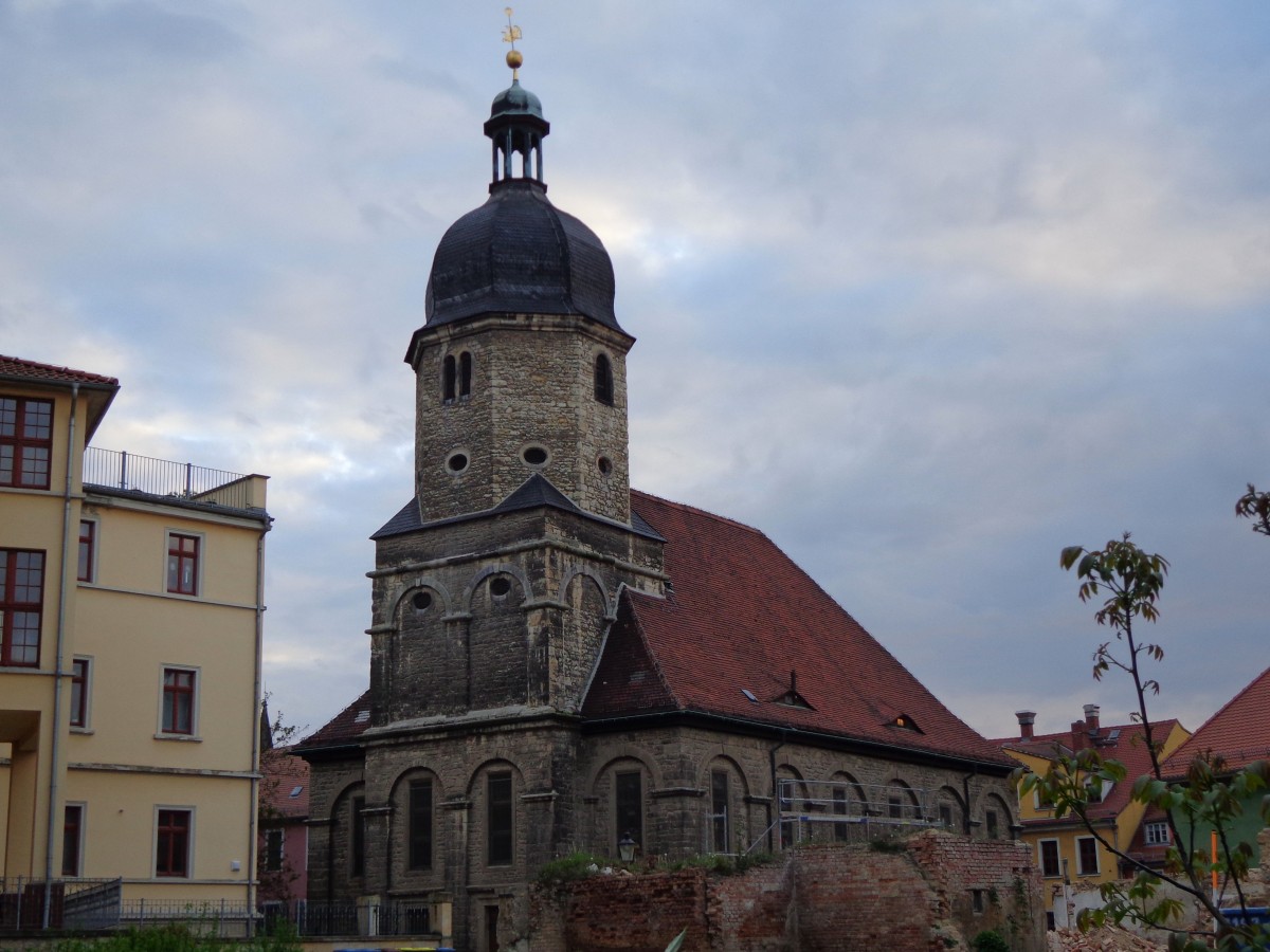 Die Naumburger Othmarskirche am 22.04.14