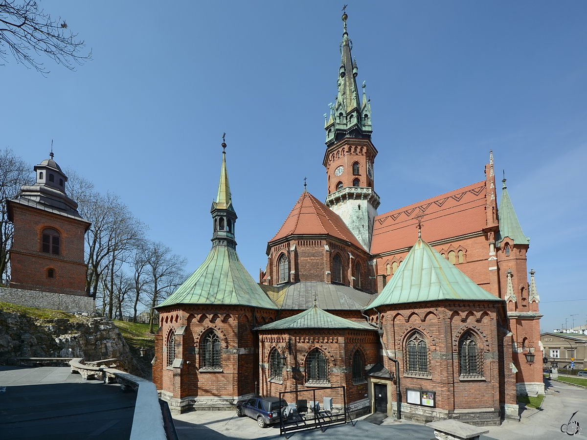 Die neugotische Josefskirche in Krakau wurde von 1905 bis 1909 erbaut. (April 2014)