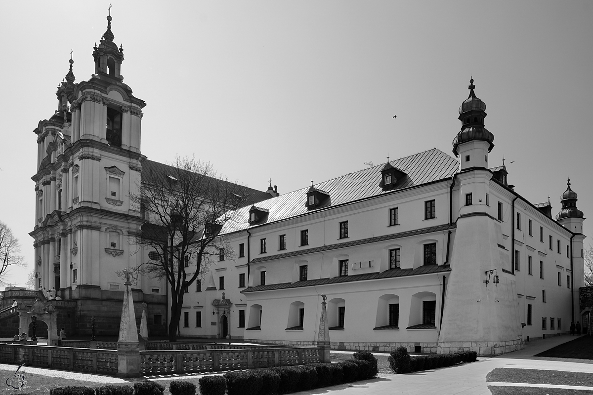 Die Paulinerbasilika (Bazylika Paulinw) in Krakau hat ihren Ursprung im 13. Jahrhundert. (April 2014)