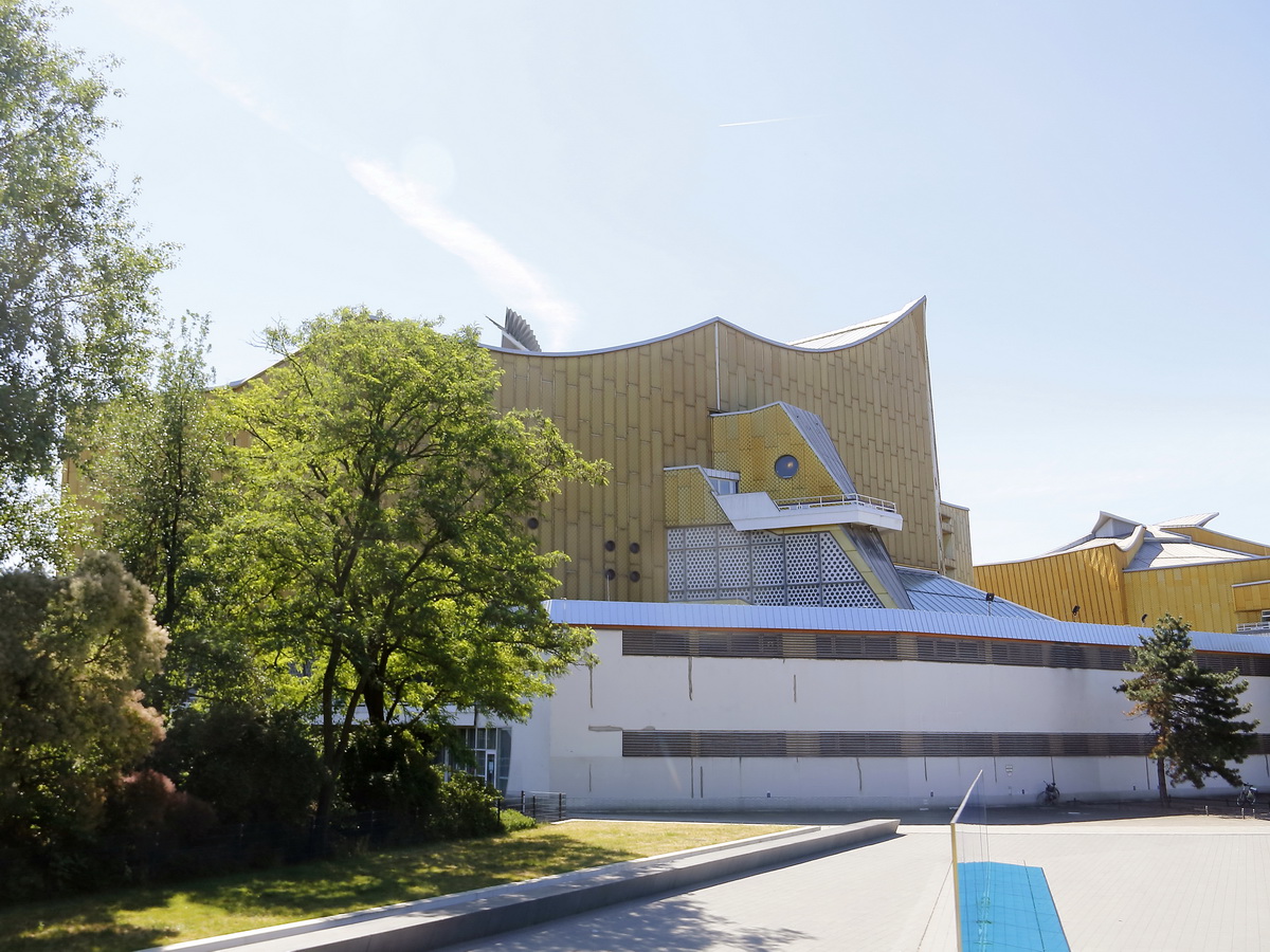 Die Philharmonie in Berlin Tiergarten am 06. Juni 2018.