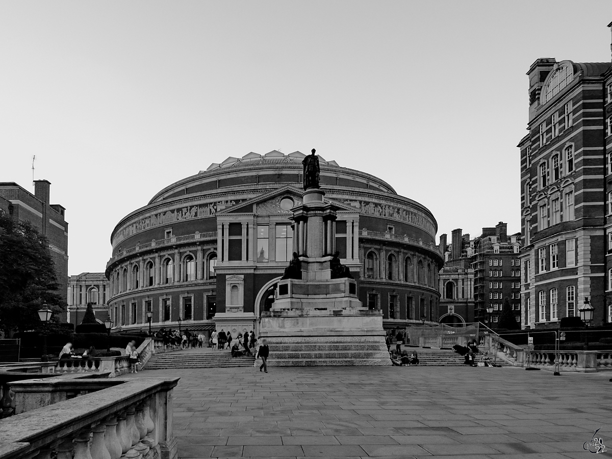 Die Royal Albert Hall of Arts and Sciences wurde 1871 erffnet. (London, September 2013)