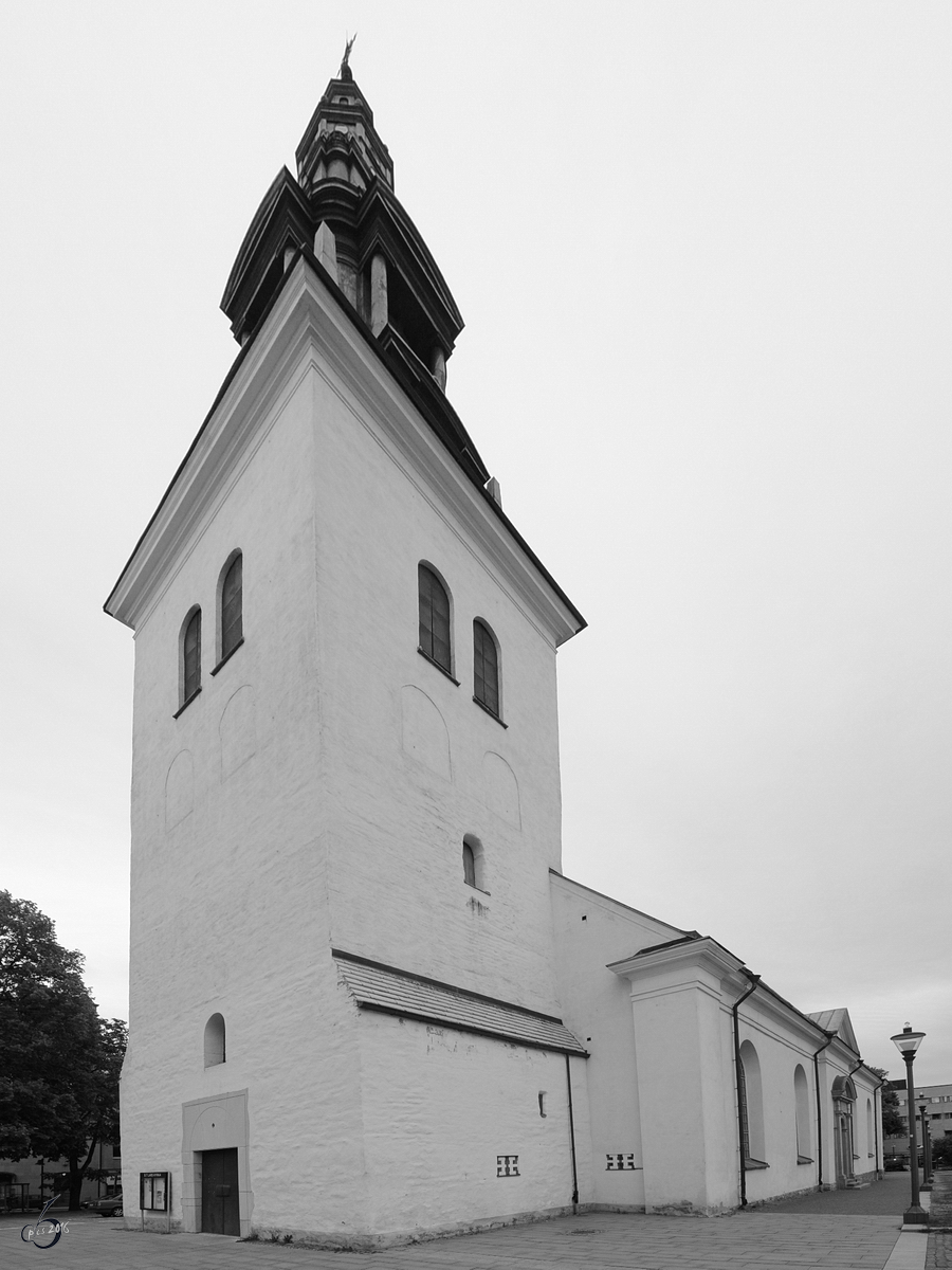 Die Sankt Lars Kirche befindet sich in der Innenstadt von Linkping. (Juni 2012)