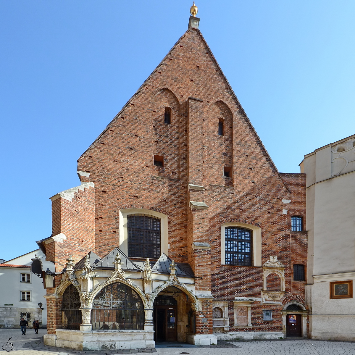 Die St.-Barbara-Kirche befindet sich in der Altstadt von Krakau. (April 2014)