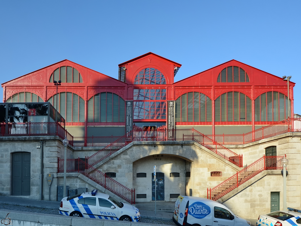 Die stdtische Markthalle Ferreira Borges wurde zwischen 1885 und 1888 errichtet. (Januar 2017)