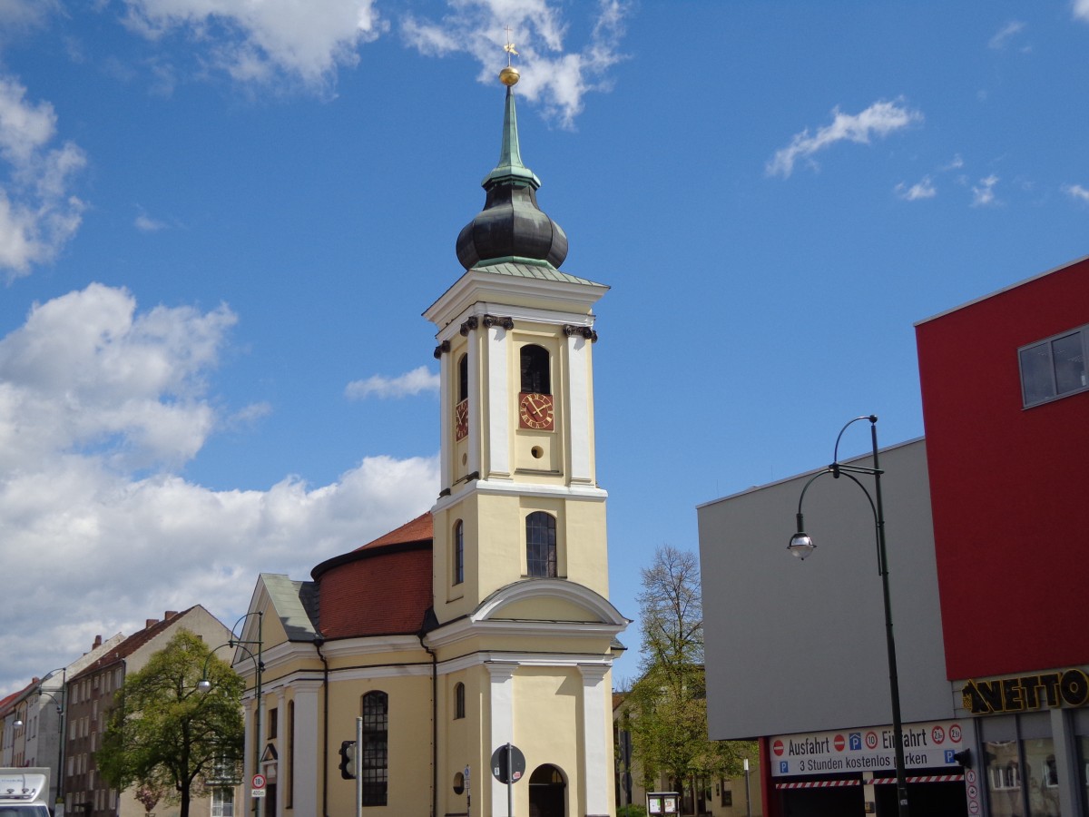 Die St.Georg Kirche in Dessau am 16.04.14
