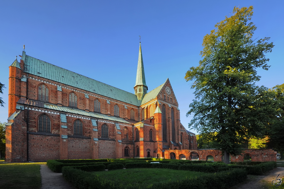 Die Sdfassade des Mnsters in Bad Doberan. (August 2013)