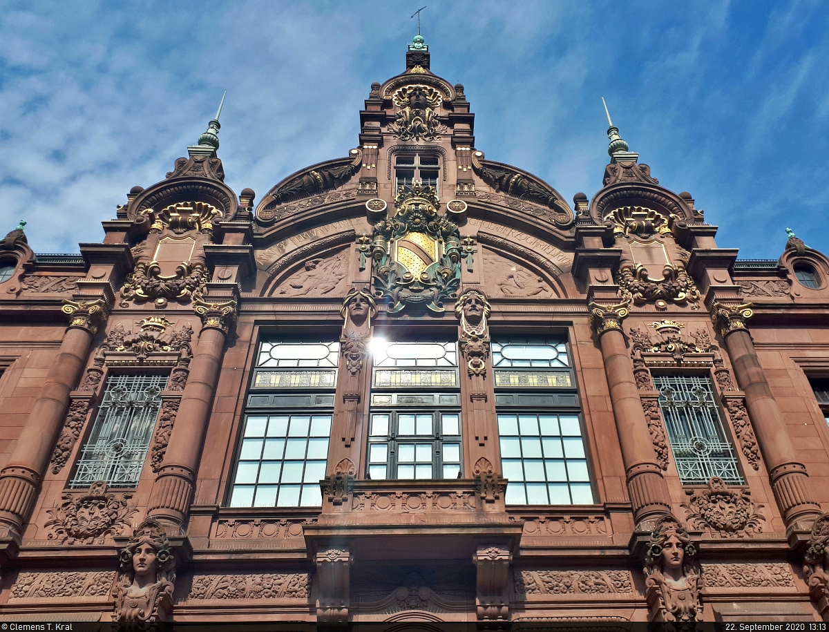 Die Sdfassade der Universittsbibliothek Heidelberg. Dieser Gebudeteil wurde im Jahr 1905 erffnet.

🕓 22.9.2020 | 13:13 Uhr