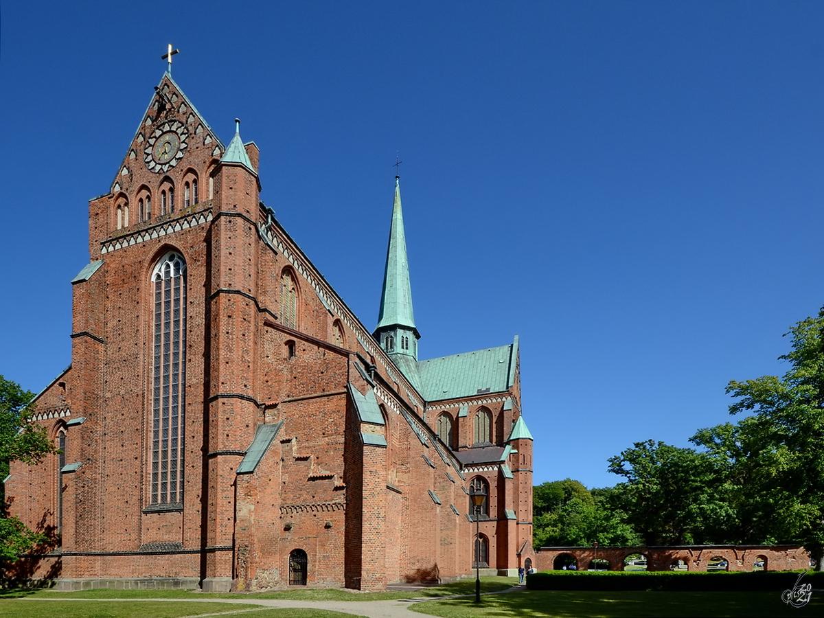 Die Westfassade des Mnsters in Bad Doberan. (August 2013)