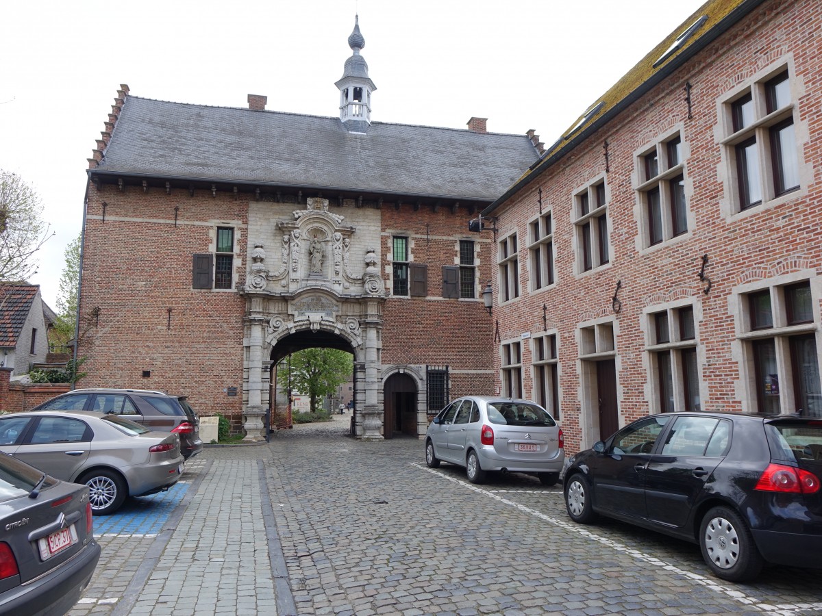 Diest, Eingangtor zum Beginenhof, seit 1998 Unesco Welterbe (26.04.2015)