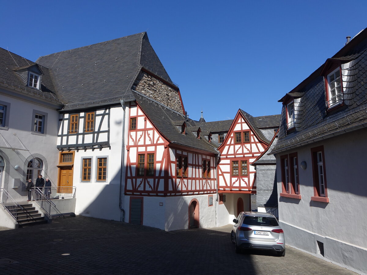 Diez, Museum im Grafenschloss im Schlohof (19.03.2022)