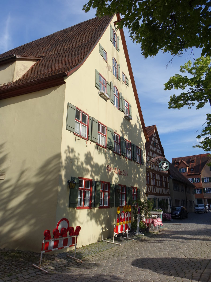 Dinkelsbhl, Hotel Weies Ross am Schweinemarkt (21.05.2018)